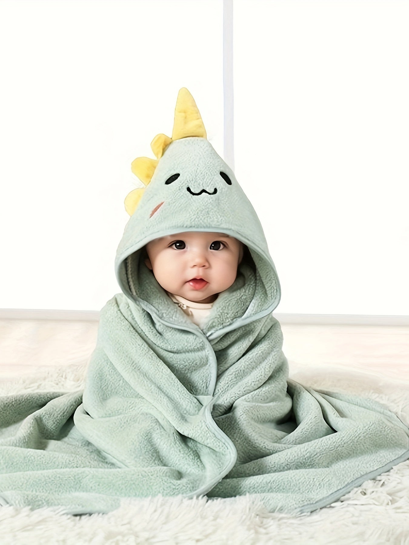 SnuggleSoft Baby Hooded Towel – Quick-Drying & Ultra Soft