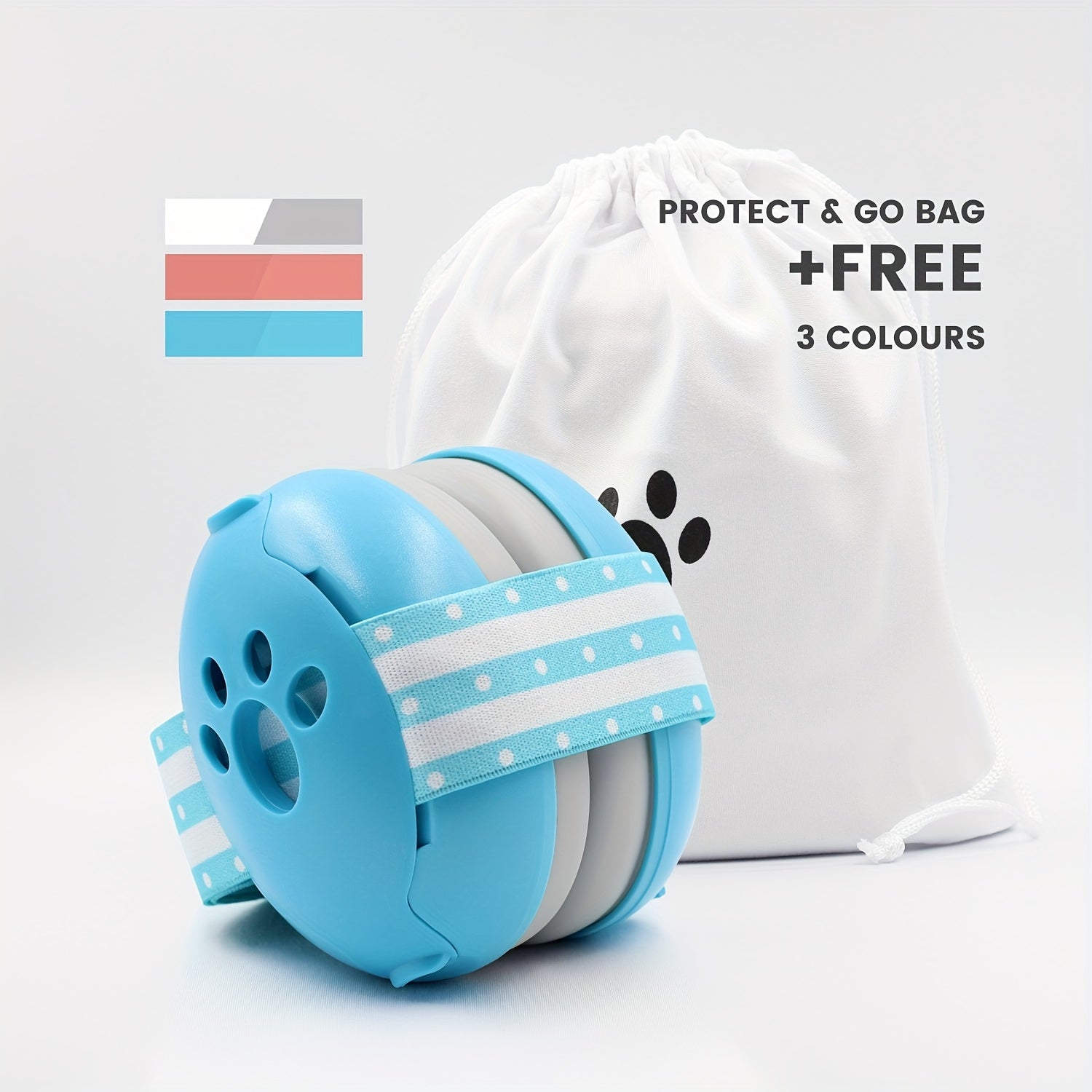 Baby Ear Protectors – Noise Reduction and Adjustable Anti-Slip Headband for Outdoor Activities