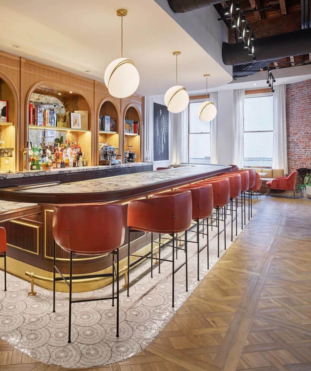 Half Moon Pendant Light - LED Pendant Light