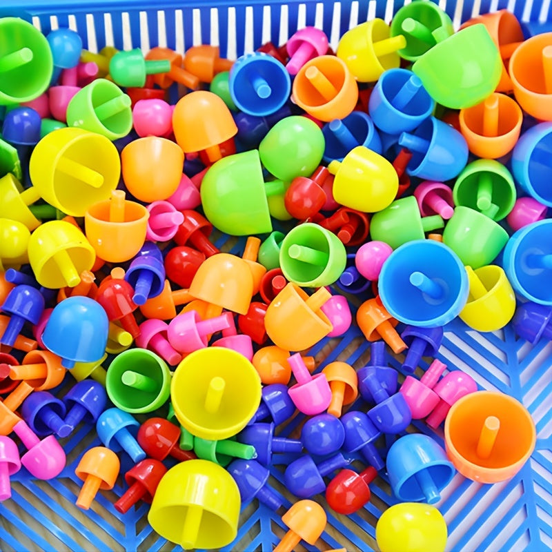 Educational Plastic Building Blocks – Stimulate Creative Thinking and Colour Recognition