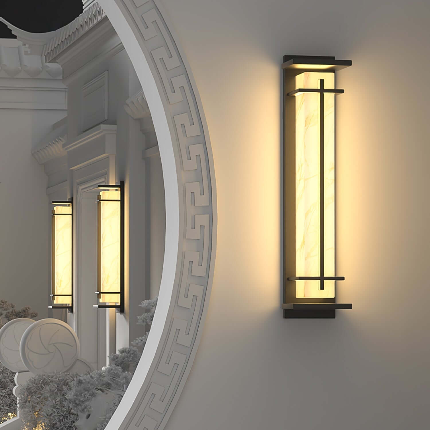 Modern Outdoor Wall Light - Waterproof & Durable