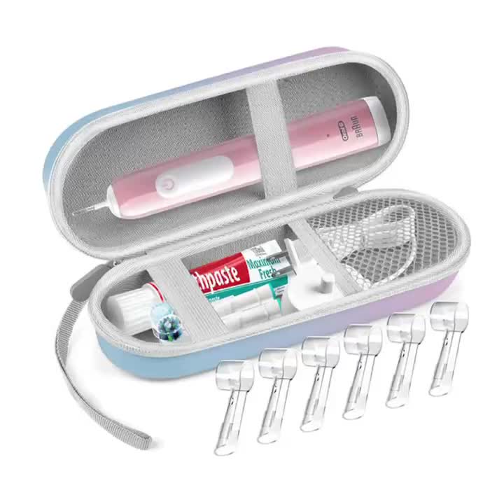 Hard Travel Case for Electric Toothbrush – Stylish and Protective Storage Solution for On-the-Go