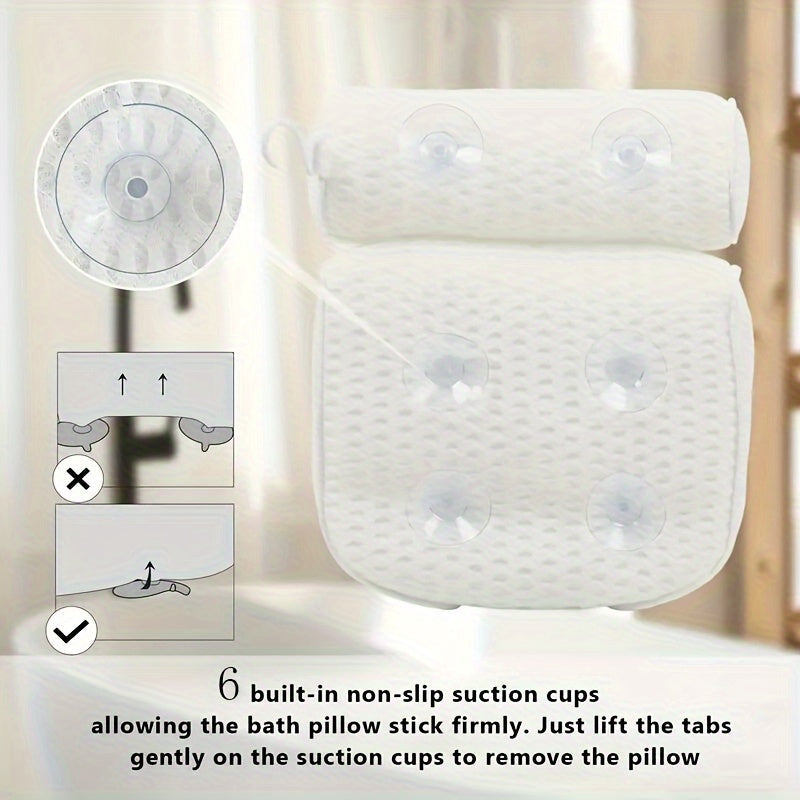 Relax Luxe Bath Cushion – Comfort and Support for Every Bathtub