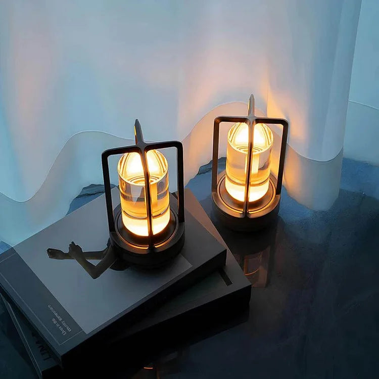 CrystalGlow - Crystal Lantern with Elegant Lighting