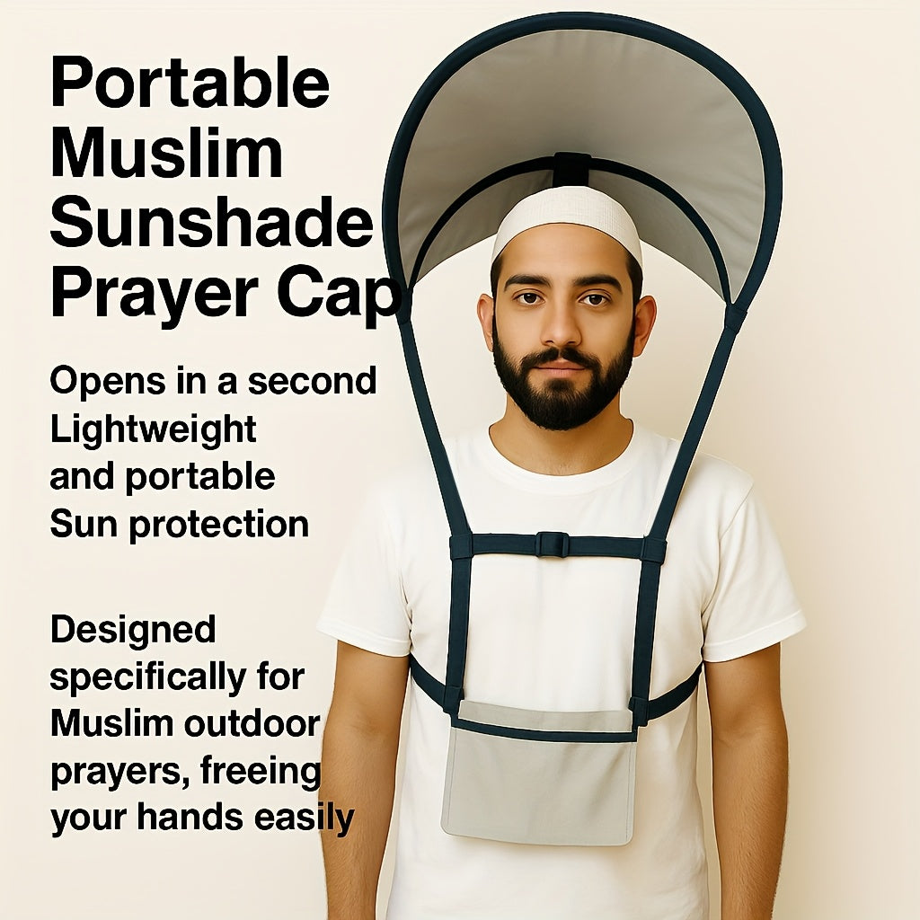 Ergonomic Portable Prayer Mat – UV Protection with Adjustable Straps