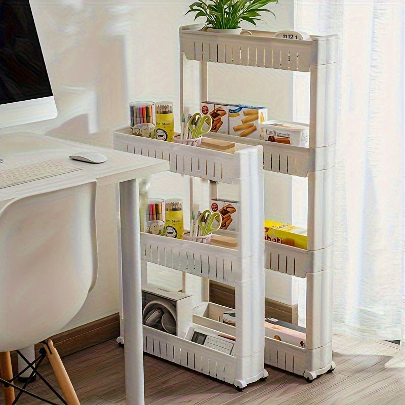 Small Storage Trolley – Practical and Mobile for Kitchen and Bathroom