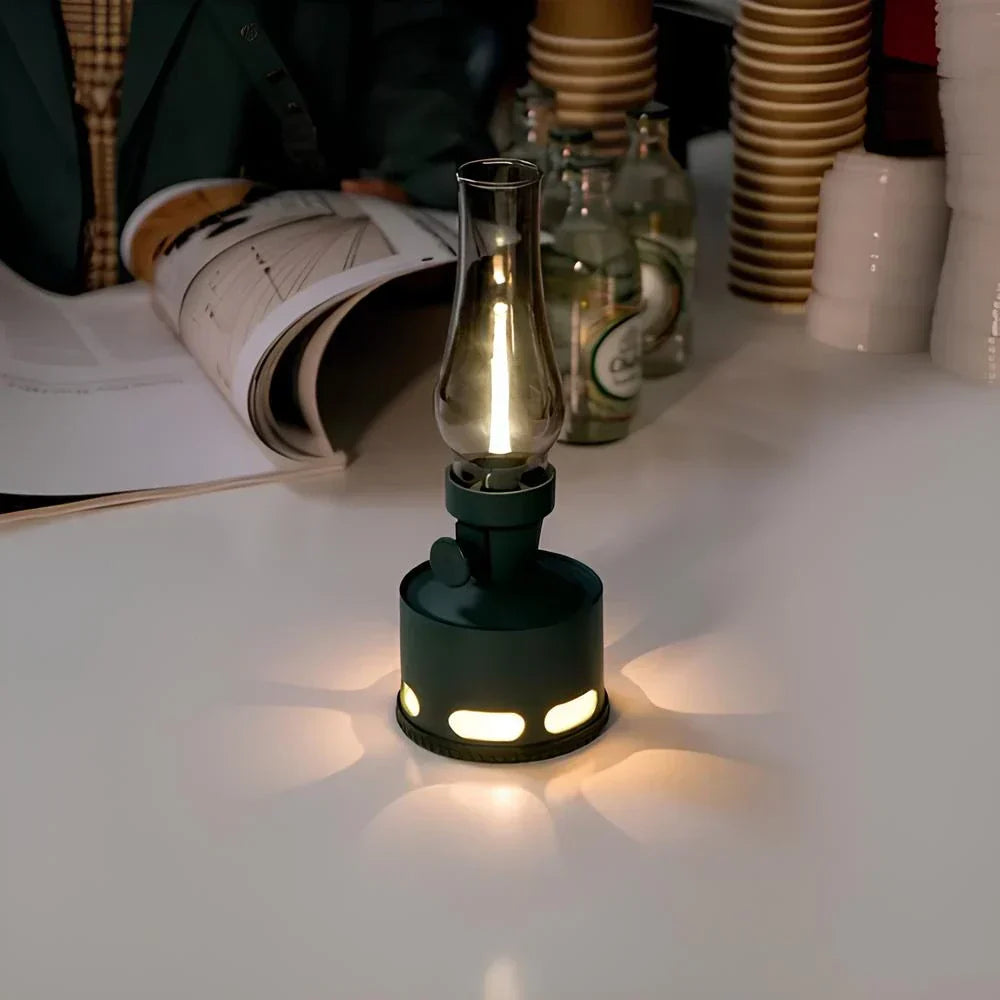 Rechargeable Vintage LED Lantern - LumaLantern