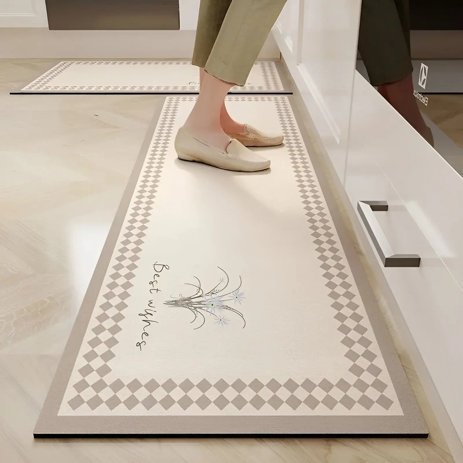 Quick-Drying Super Absorbent Non-Slip Kitchen Mat - SplashEase