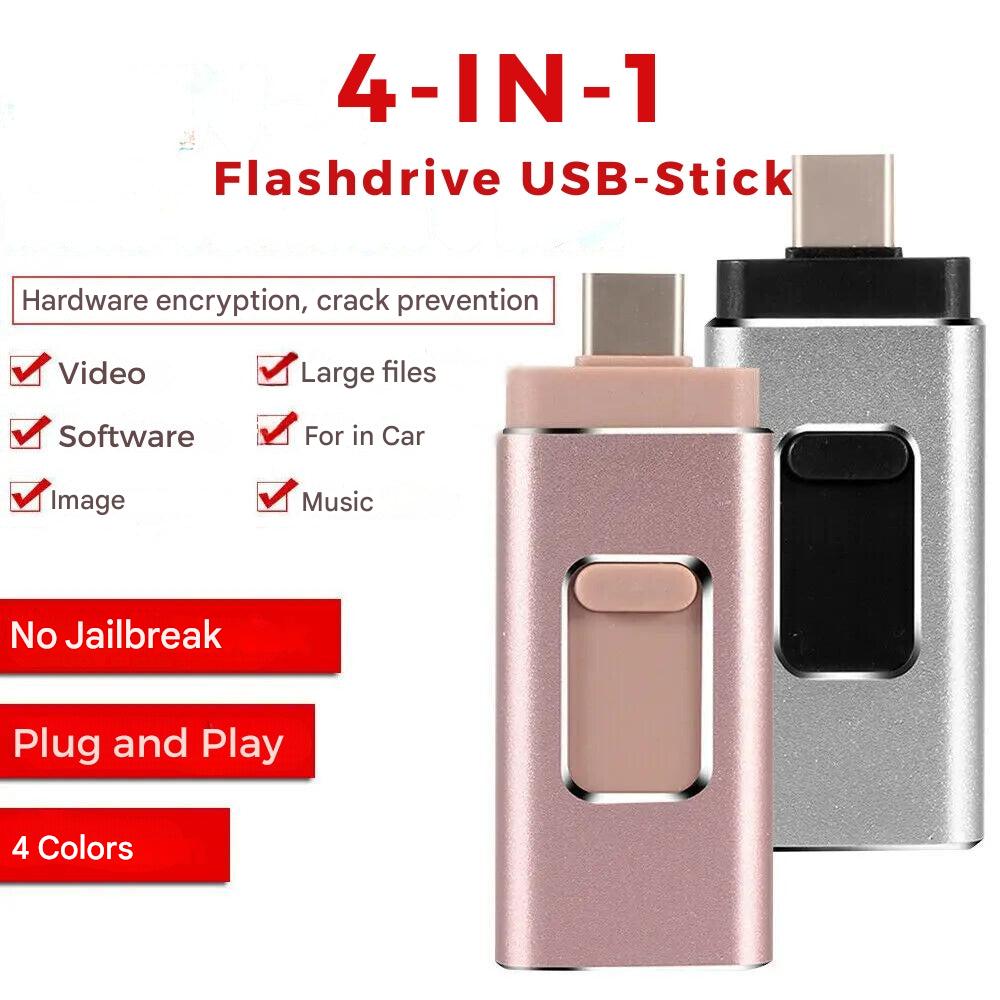 4-in-1 Flash Drive for Every Device - DataFlex