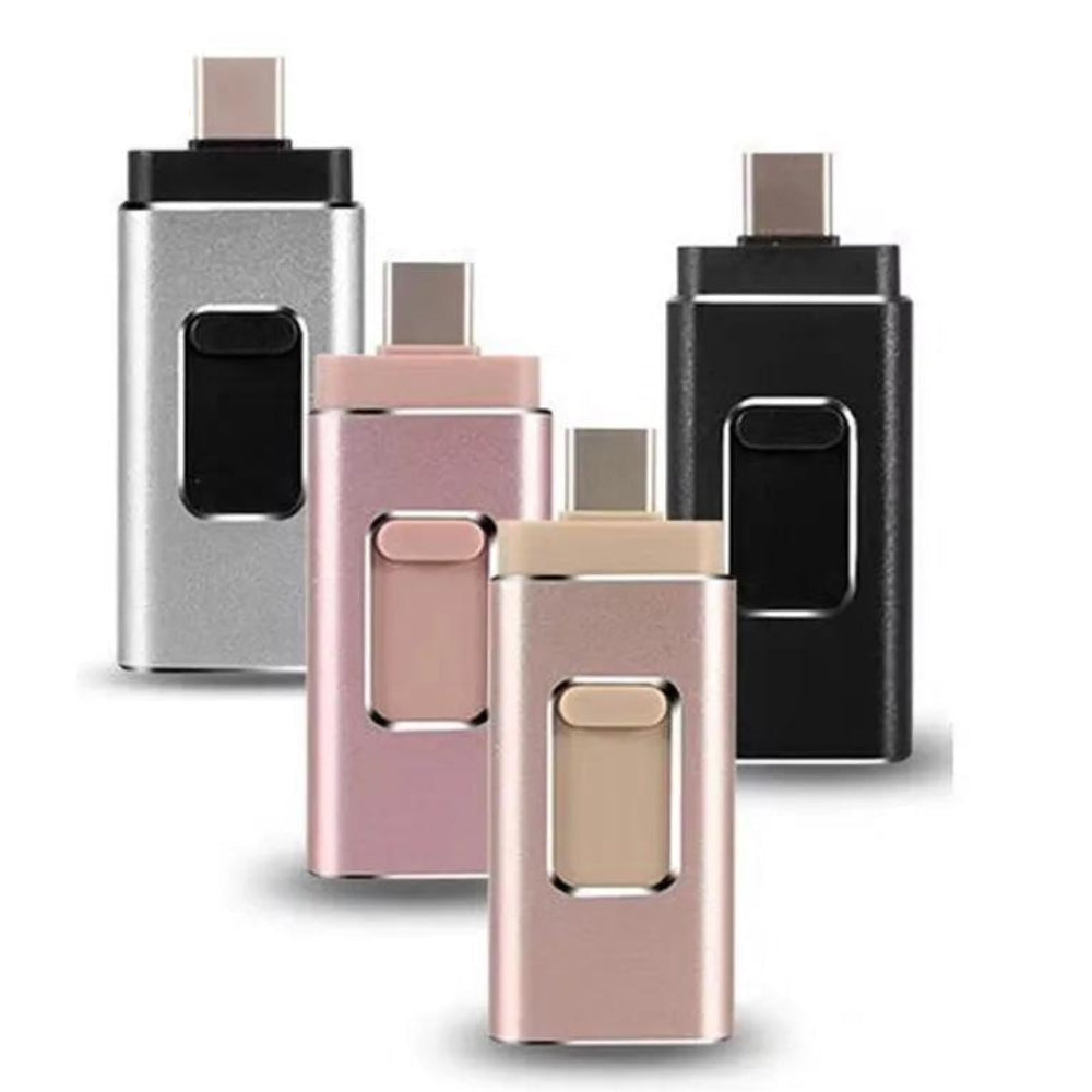 4-in-1 Flash Drive for Every Device - DataFlex