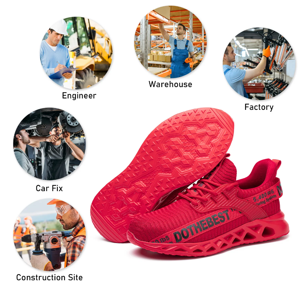 Ultralight Breathable Safety Shoes – ProGuard