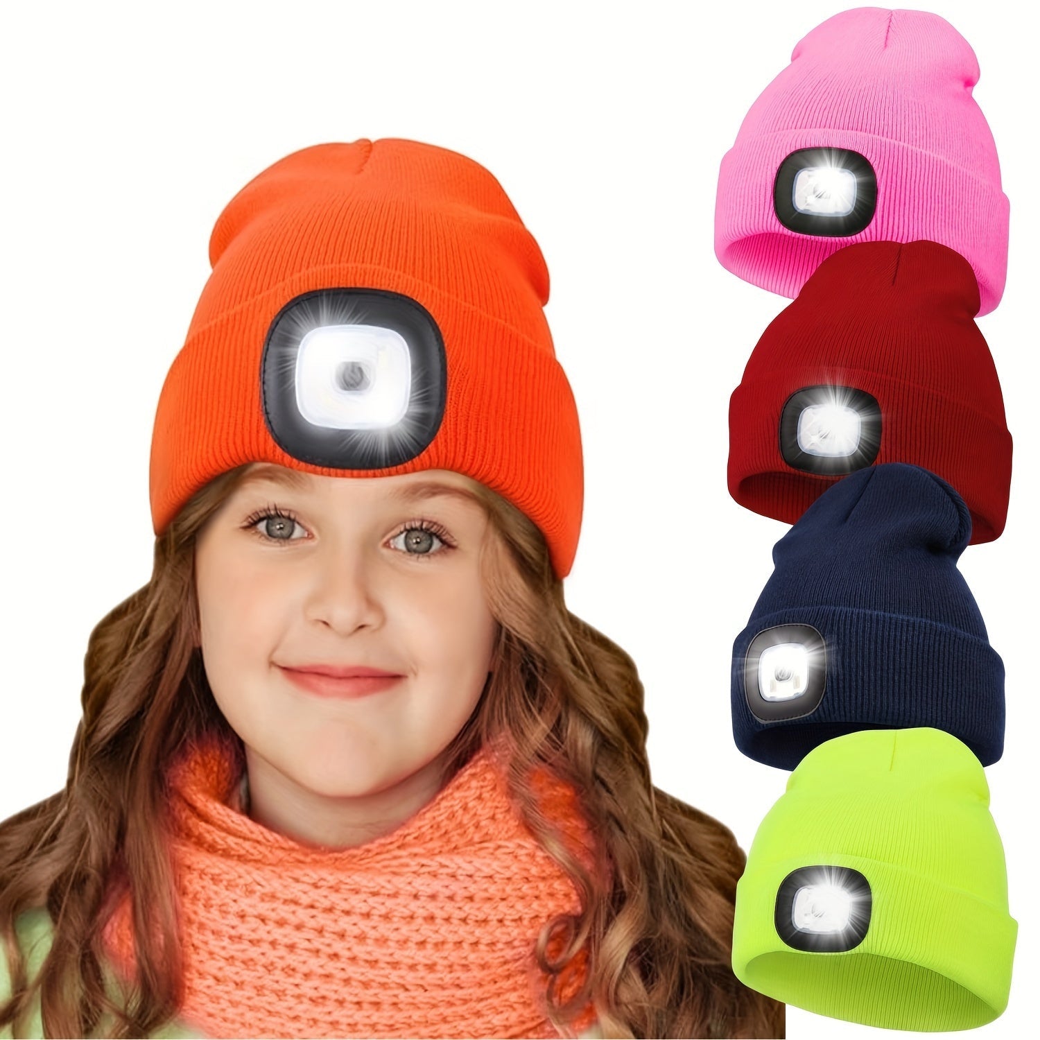 LED Hats for Children - Hands-Free and Illuminated