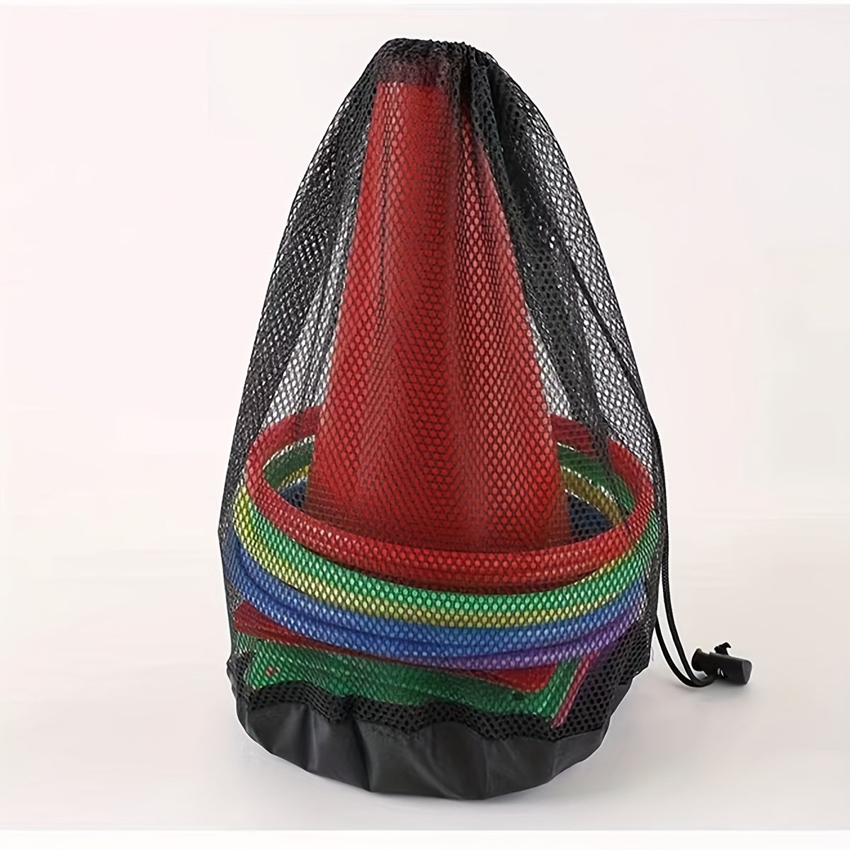 Colourful Ring Toss Set – Cones, Rings and Bean Bags for Family Fun