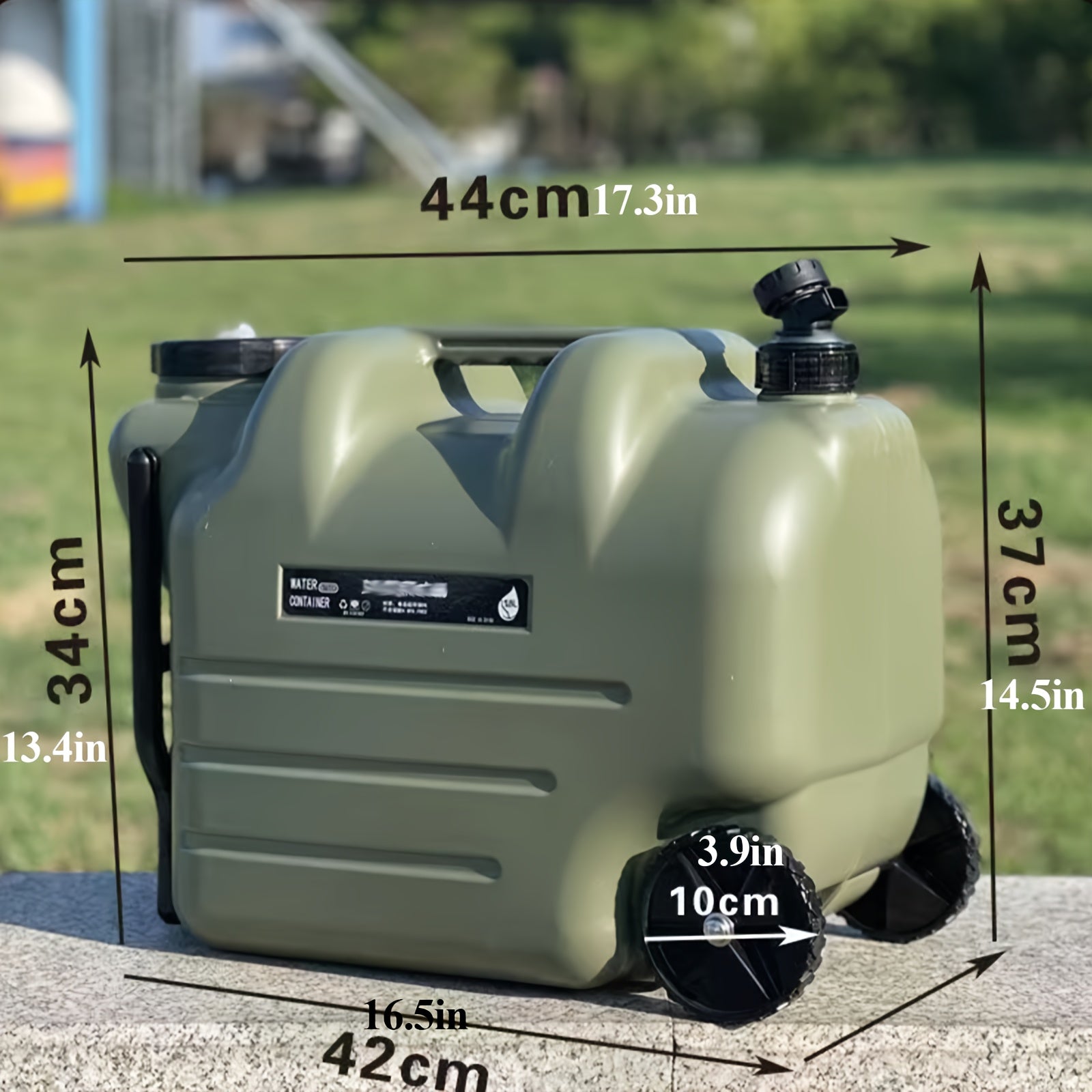 WaterMover Portable Water Bucket – Large, Sturdy and Easy to Move