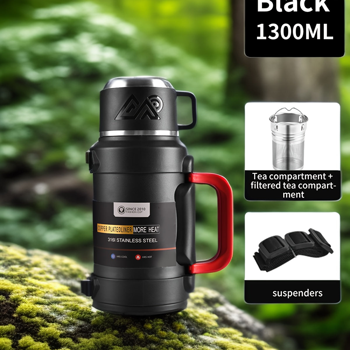 Robust Insulated Thermos Flask – Durable and Convenient