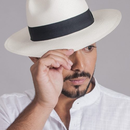 Lightweight Handcrafted Summer Panama Hat with Wide Brim – Enzo