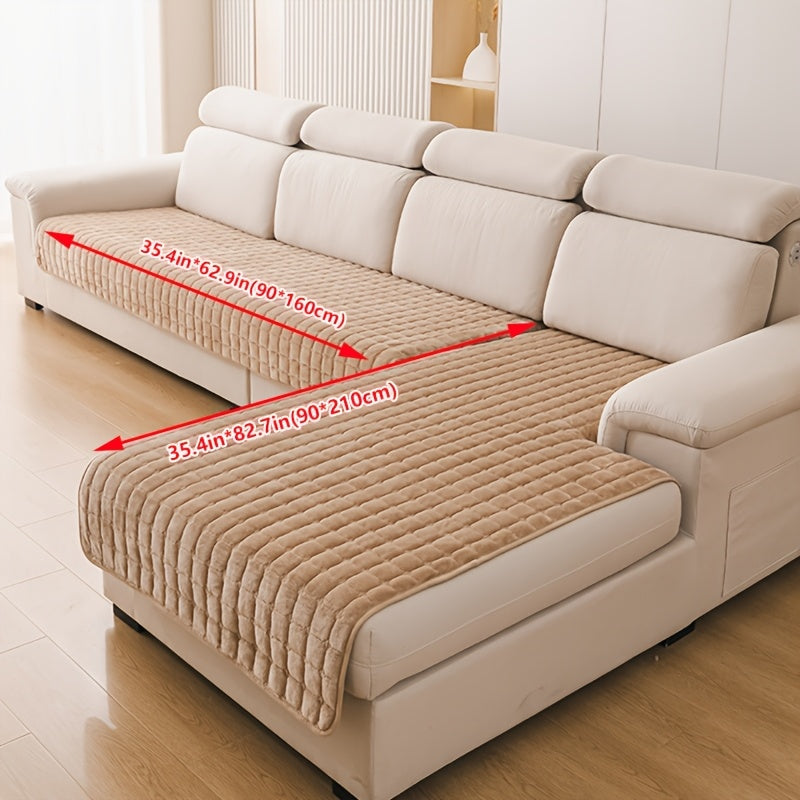 Elegant Quilted Sofa Cover – Comfort and Protection