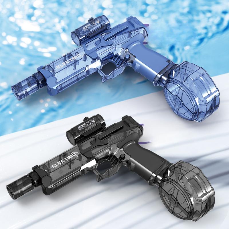 SplashVibe ProWater Blaster | Long-Range Leakproof Water Shooter with Interactive Lights