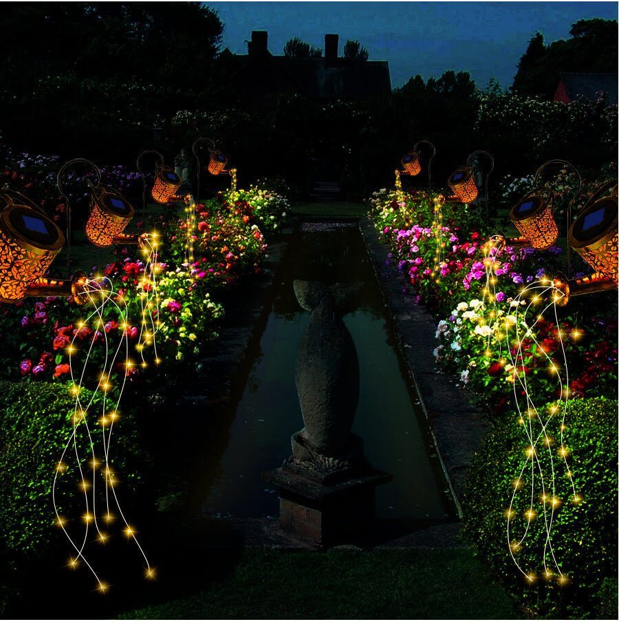 Outdoor Solar Star-Shaped Light String - 80cm