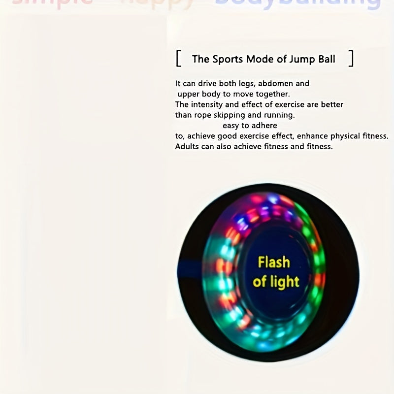 LED Jump Rope with Ball – Colourful and Dynamic Toy for Fitness and Outdoor Adventures