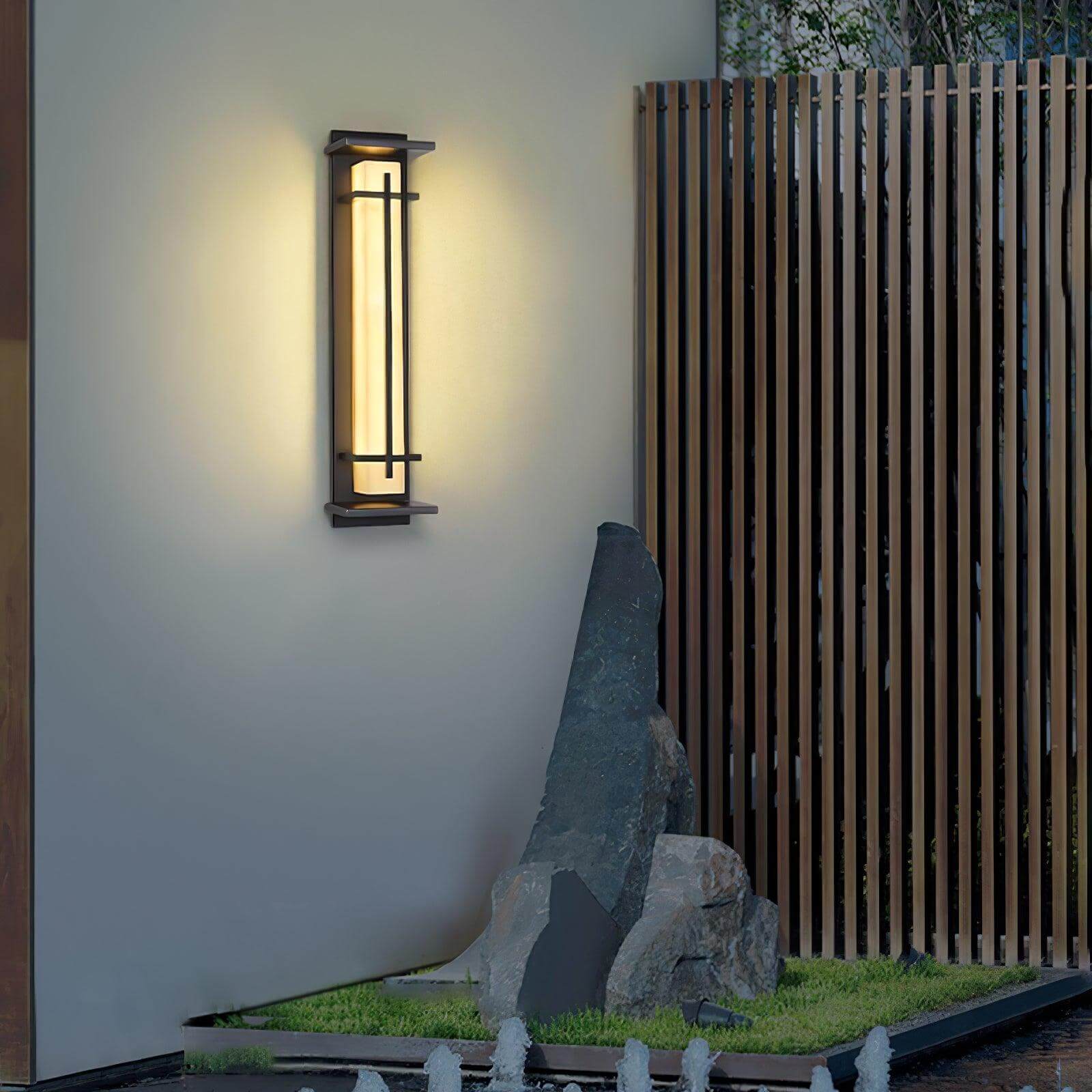 Modern Outdoor Wall Light - Waterproof & Durable