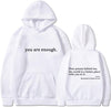 Sublima Coziness Sweater | Stylish Comfort with Self-Love Affirmations