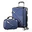 2-Piece ABS Hard Shell Luggage Set with TSA Lock & 360° Spinner Wheels