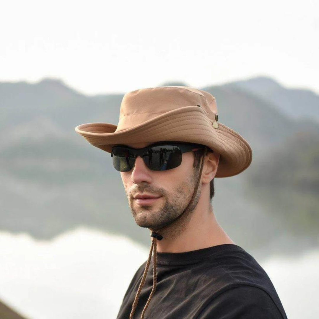 Water-Repellent Outdoor Bucket Hat with UV Protection – ShieldFlex Pro