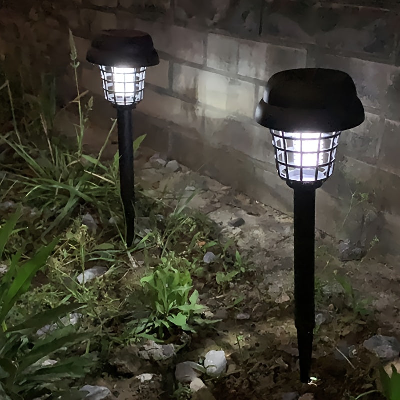 Solar-Powered Outdoor Insect Killer Lamp – Mosquito & Fly Catch Duo