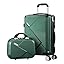 2-Piece ABS Hard Shell Luggage Set with TSA Lock & 360° Spinner Wheels