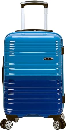 Lightweight Expandable Hard Shell Suitcase with Double Spinner Wheels – Cotton Candy