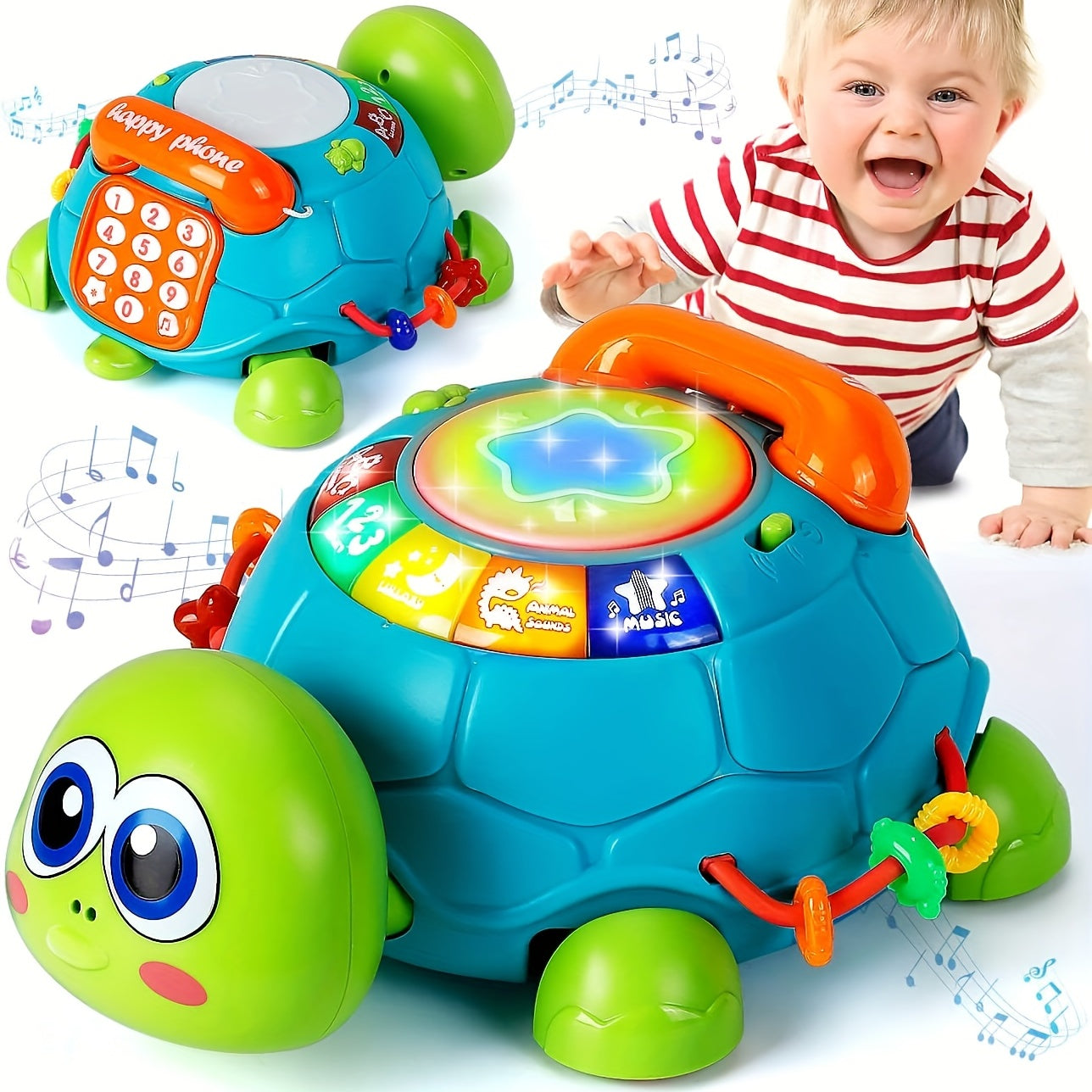Interactive Turtle Toy – For Learning and Playing in One