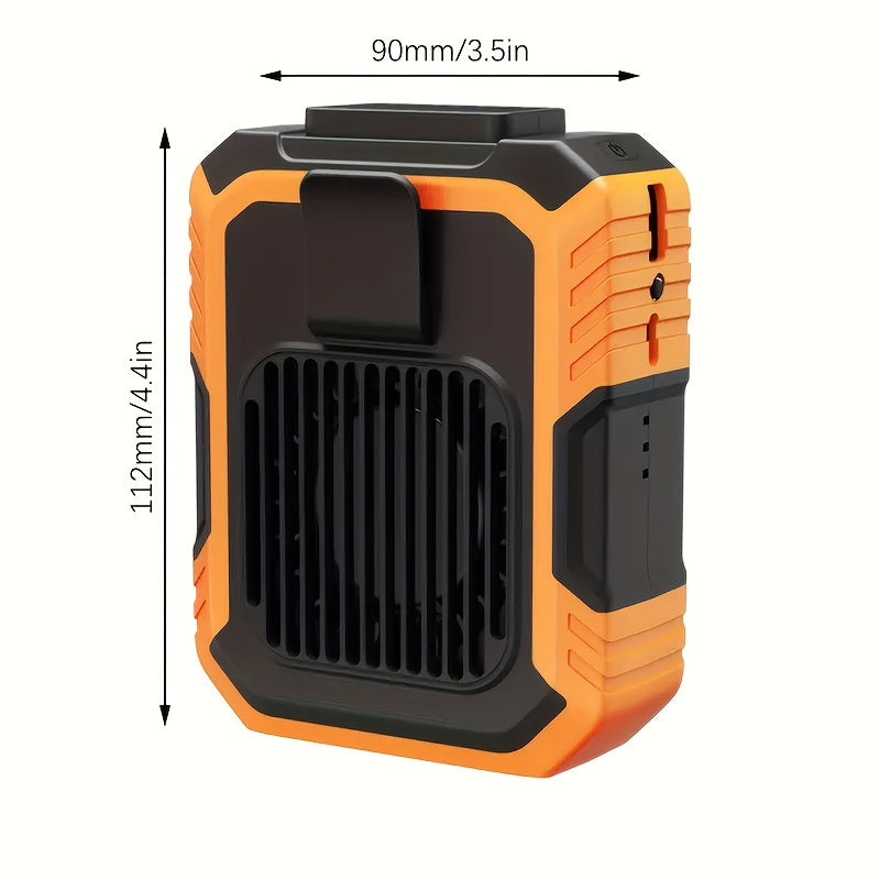 USB Rechargeable Hip Fan – Portable with Three Speed Settings