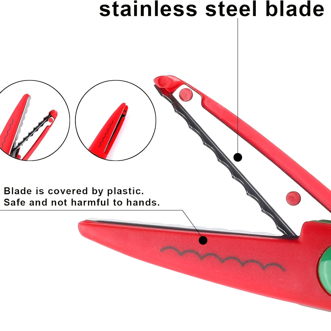 Colourful Creative Scissors Set – Decorative Edges for Crafts and DIY