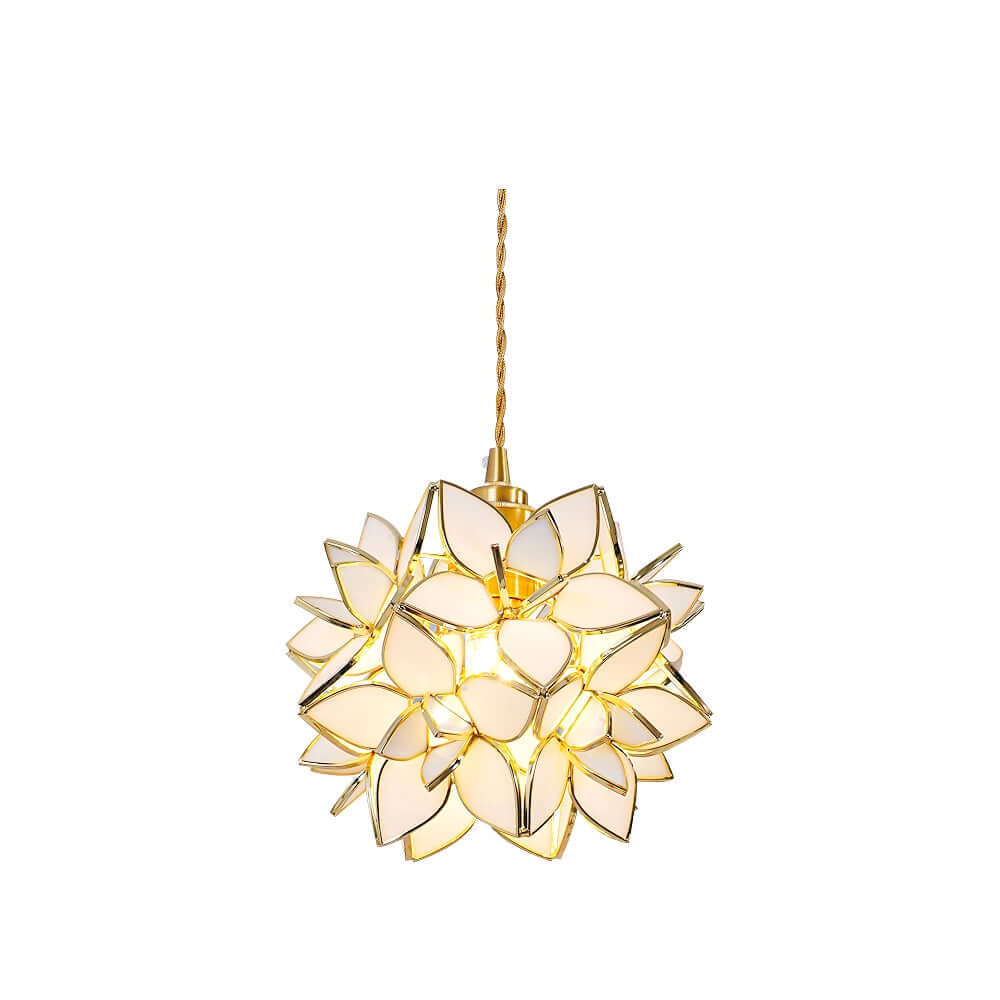 Elegant Pendant Lamp with Shell Design