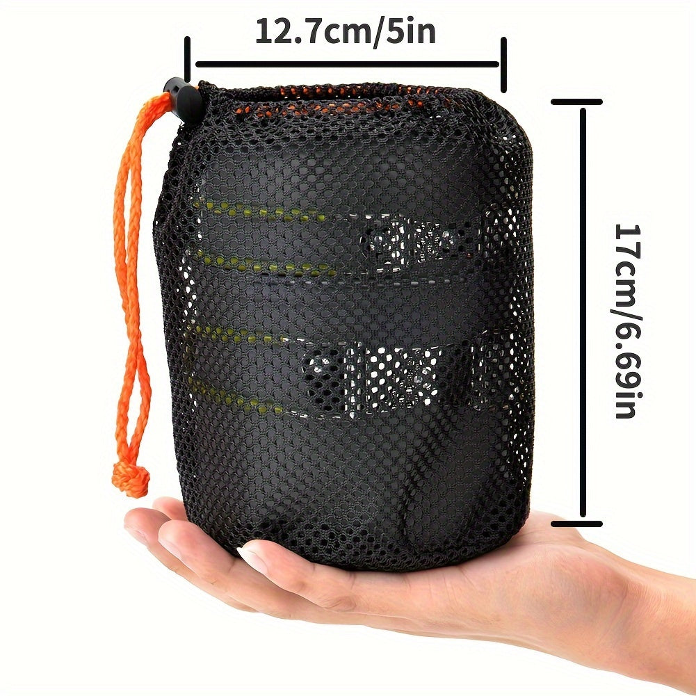 Folding Cooking Set made of Aluminium Alloy – Lightweight and Durable for Camping, Hiking, and Picnicking