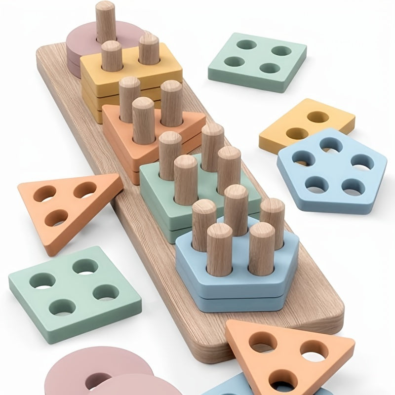 Educational Shape Sorter - For Creative Development