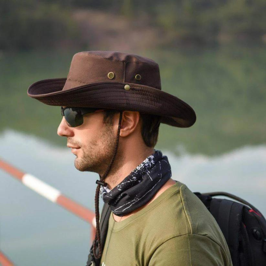 Water-Repellent Outdoor Bucket Hat with UV Protection – ShieldFlex Pro