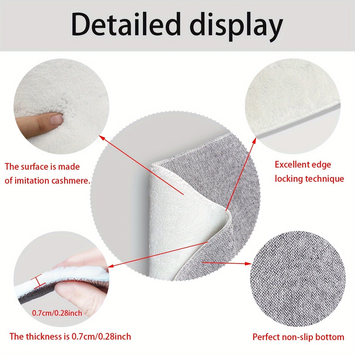 Leaf Bathroom Mat – Absorbent, Plush, and Comfortable for the Bathroom