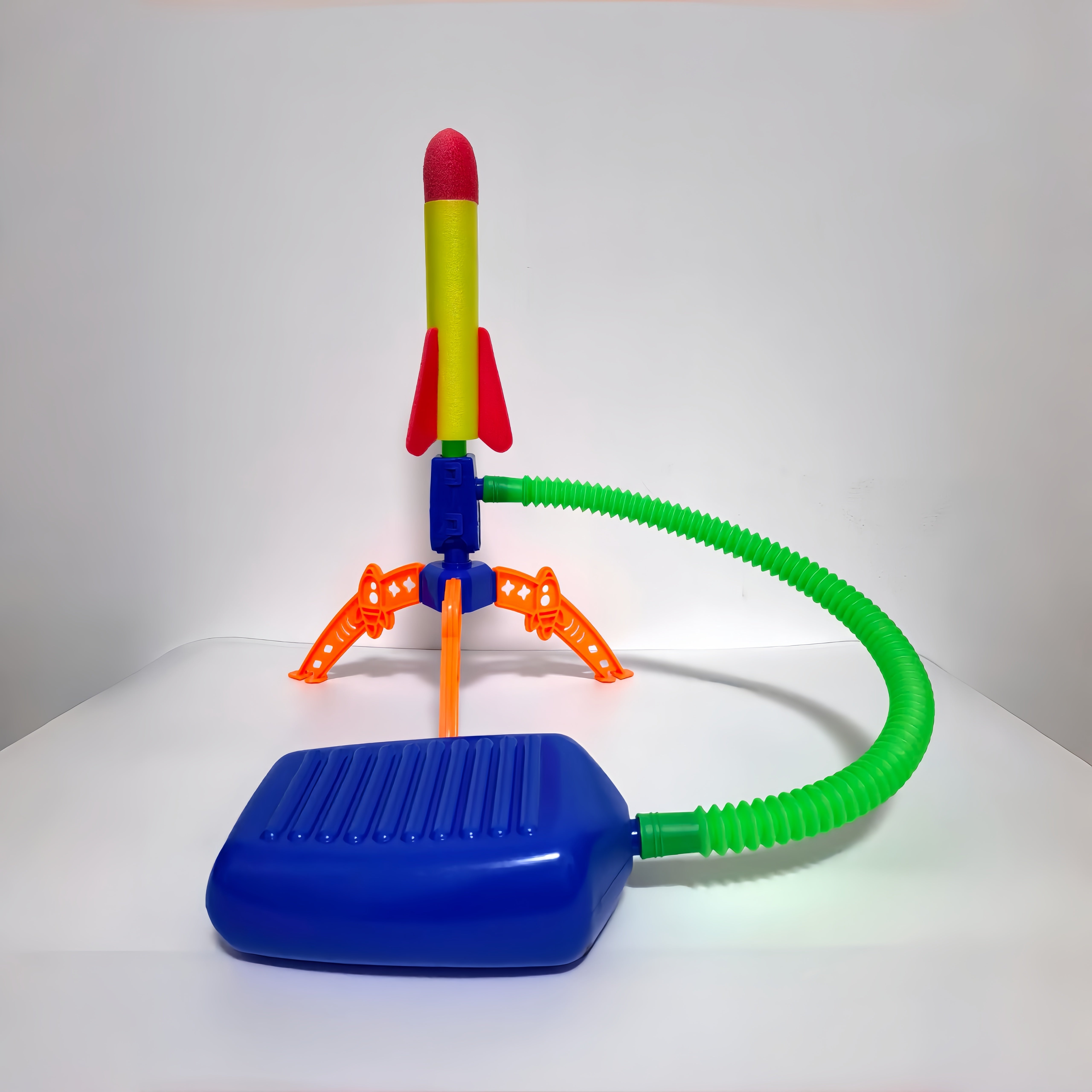 Foot Pump Rocket Launcher – Splendid Outdoor Fun with Colourful Rockets