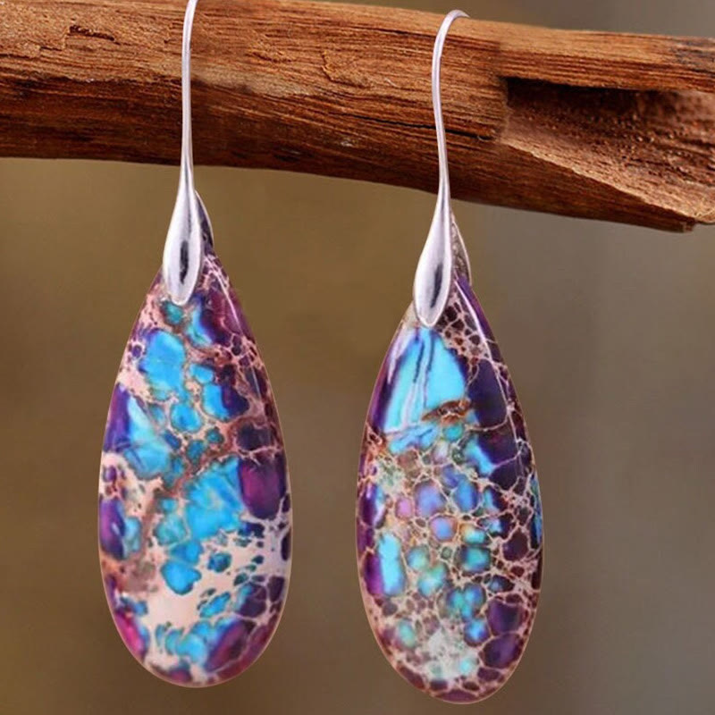 Teardrop Kaiserstone Earrings – Amara
