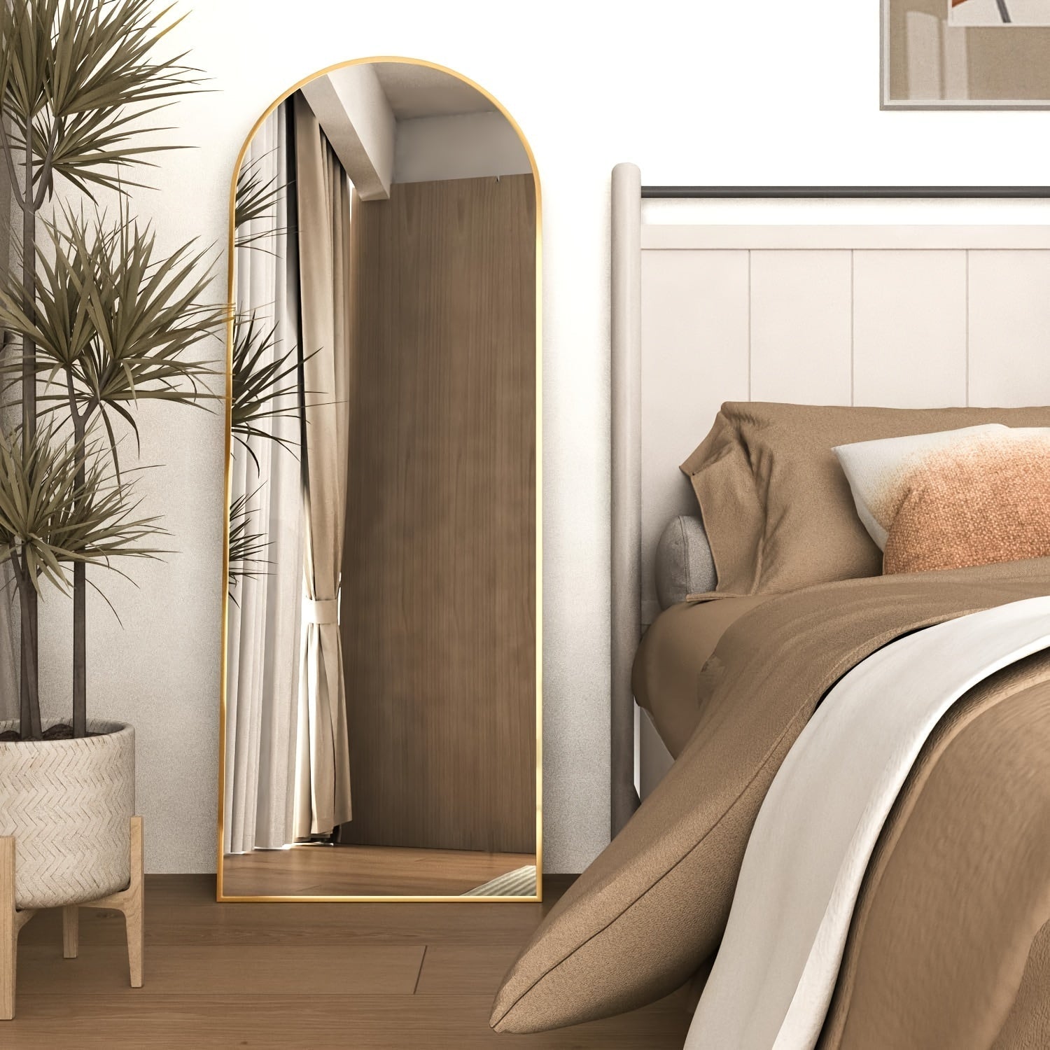 Curved Full Length Mirror – Stylish and Functional