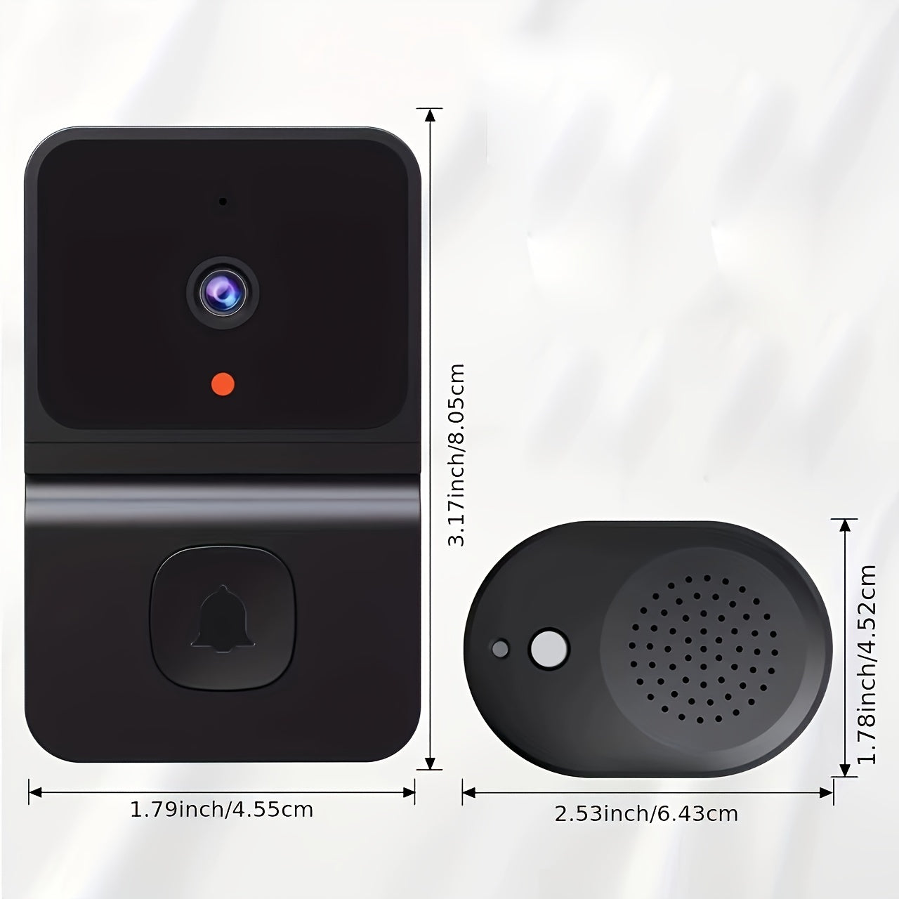 VisioBell Smart Doorbell - Safety and Comfort with HD Video and Two-Way Communication