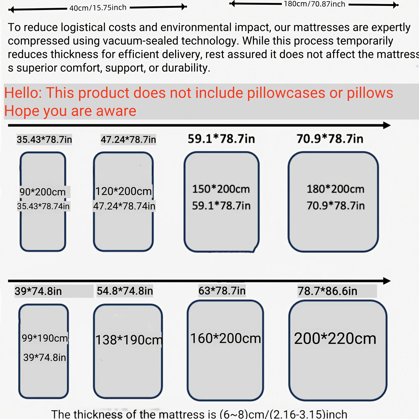 BambooDream King Size Mattress Topper – Refreshing Comfort and Back Support