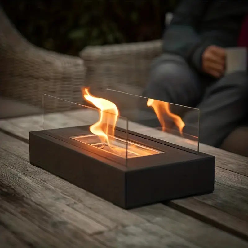 Serene Flame Luxe Fire Pit – Create Magical Evenings with Fire and Style