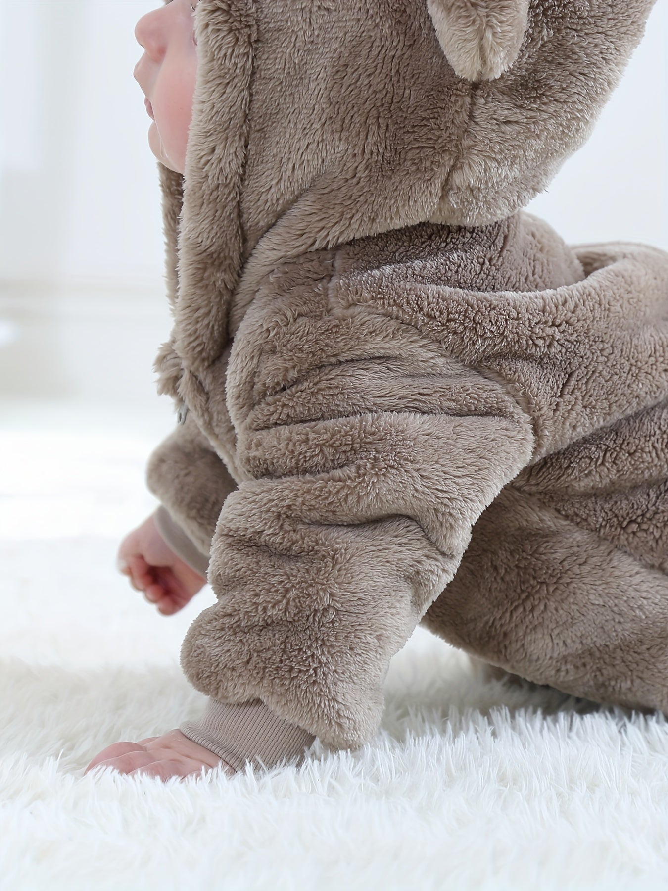 Bennie Bear Baby Romper - Warm and Cosy Jumpsuit for Outdoors