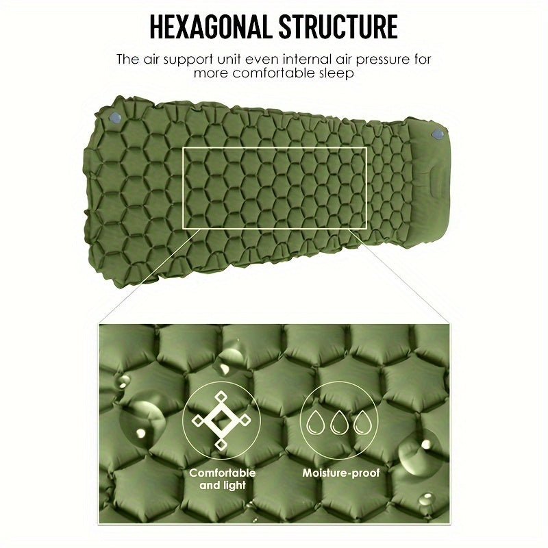 TrailComfort Inflatable Sleeping Mat - Lightweight and Compact