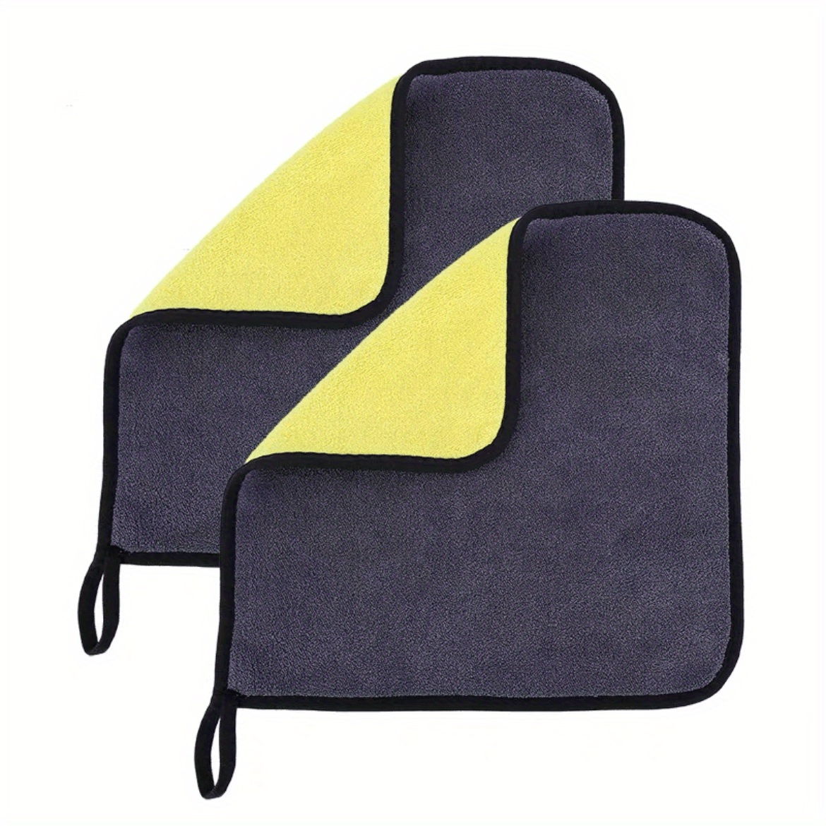 Double-Sided Coral Fleece Car Wash Towel – Soft and Absorbent for Shine