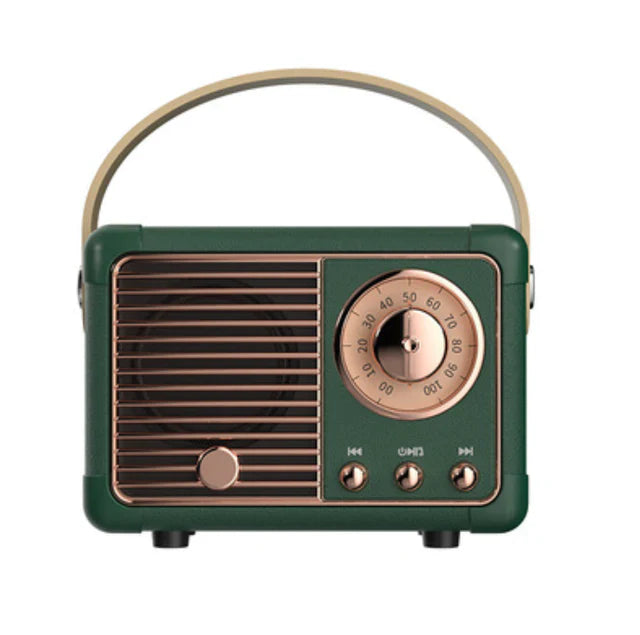 Sonique Classic Bluetooth Speaker | Premium 2.0 channel wireless speaker with rich audio and retro design
