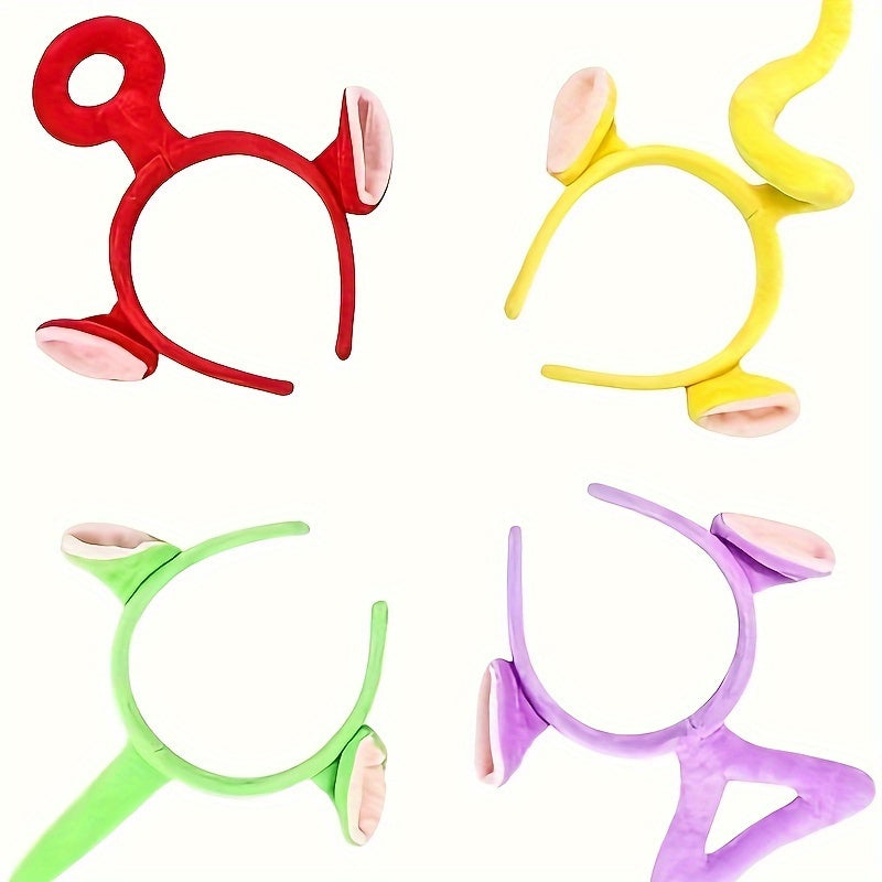 Cute Teletubbies Headband for Children – Ideal for Skincare and Makeup